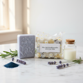 Blue Spirulina & Lavender Goat's Milk Soap