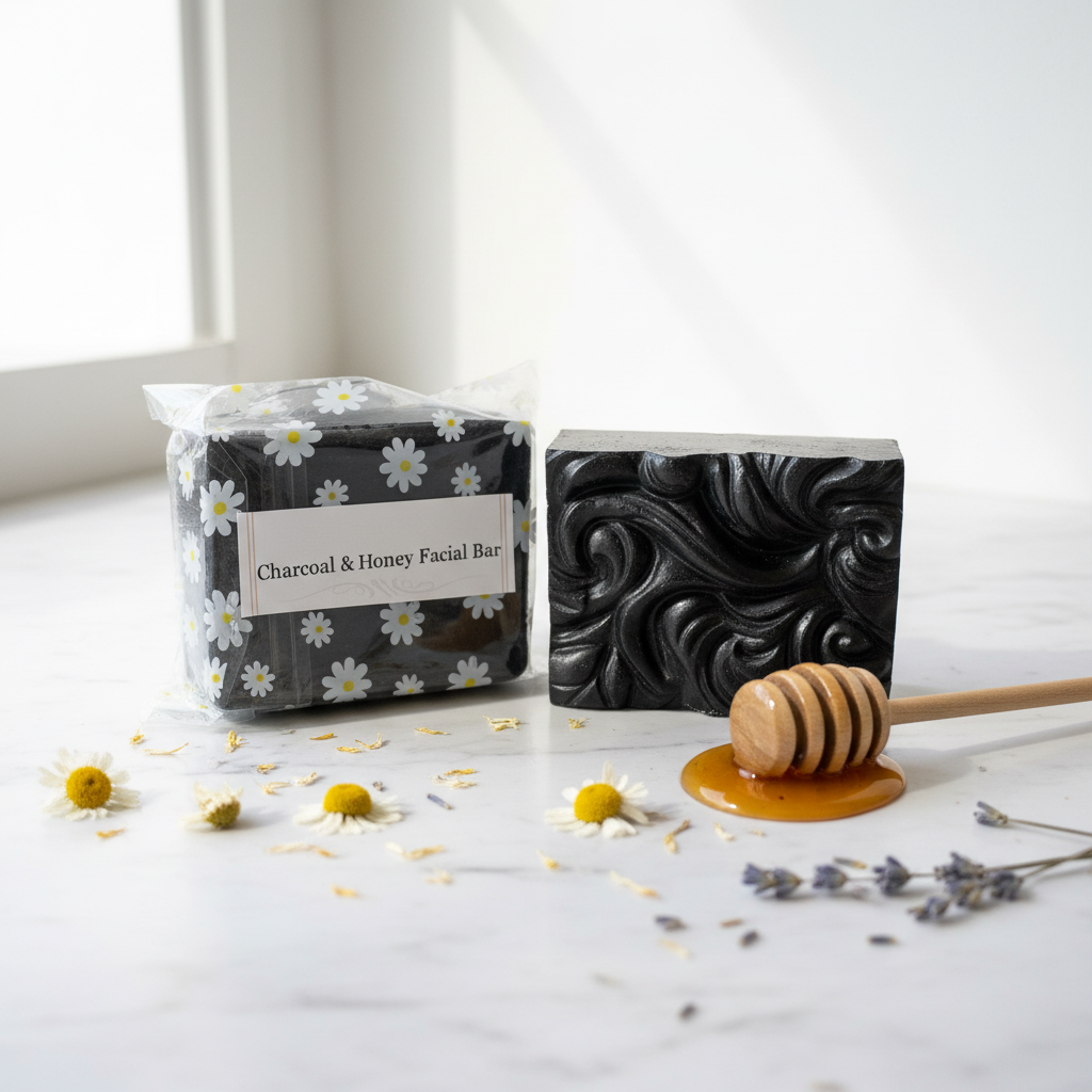 Charcoal & Honey Facial Bar