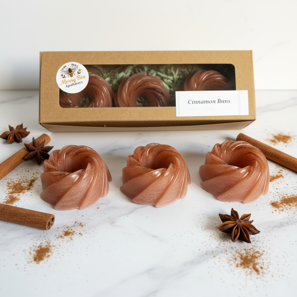 Cinnamon Bun Wax Melts Large - Box Photo