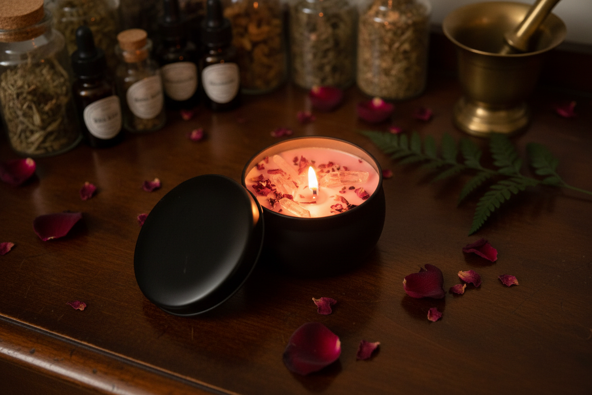Love Potion Intention Candle