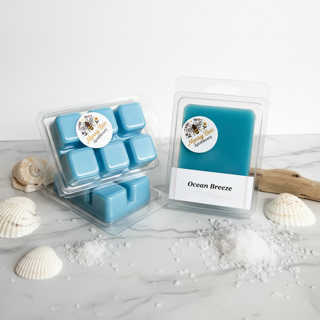 Ocean Breeze Wax Melts - Overhead Angle